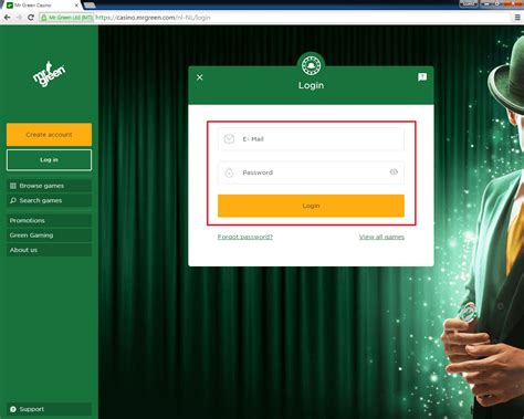 mr green casino login uk.